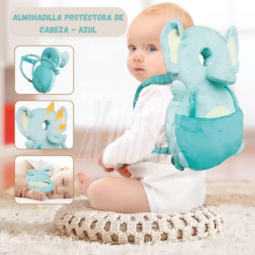 Almohadilla SafeZone™ Anticaida para bebé - Azul